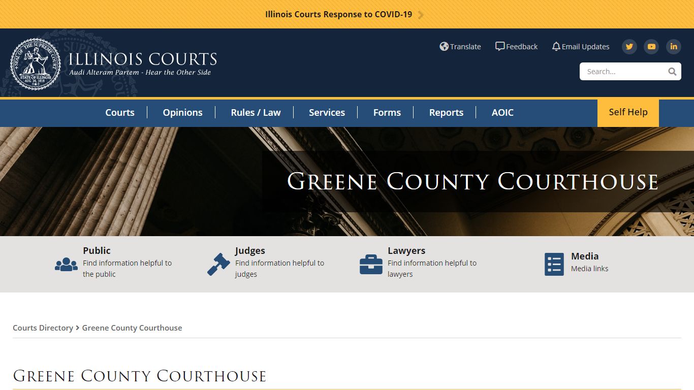 Greene County | Illinois Courts